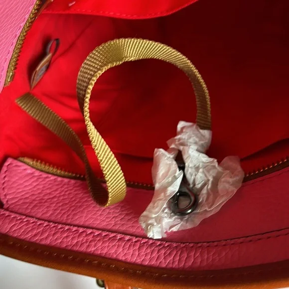 RARE Dooney & Bourke Pink Leather, Richmond Shopper - Picture 10 of 14